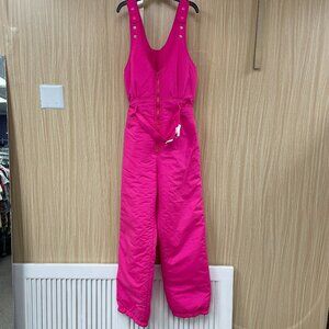 Women's Vibrant Pink Ski Jumpsuit